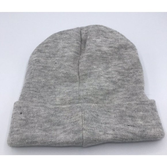 Disney Torrid THE LITTLE MERMAID Winter Knit Hat Cap Gray w/Black Embroidery - Picture 6 of 6